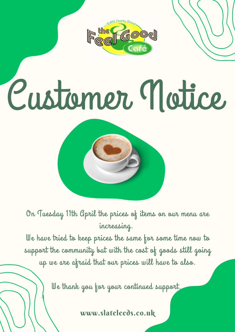 Customer notice 